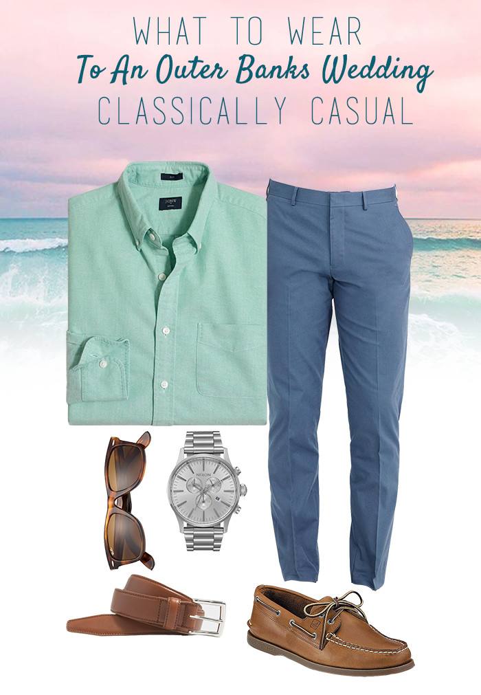 Classically Casual Men's Wedding