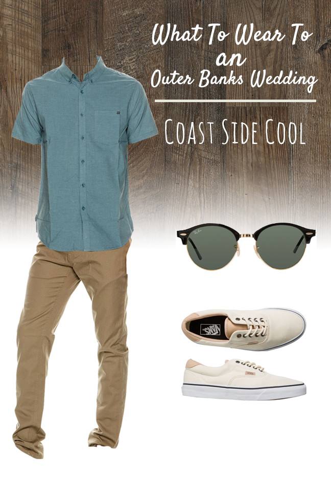 coast side cool - mens wedding