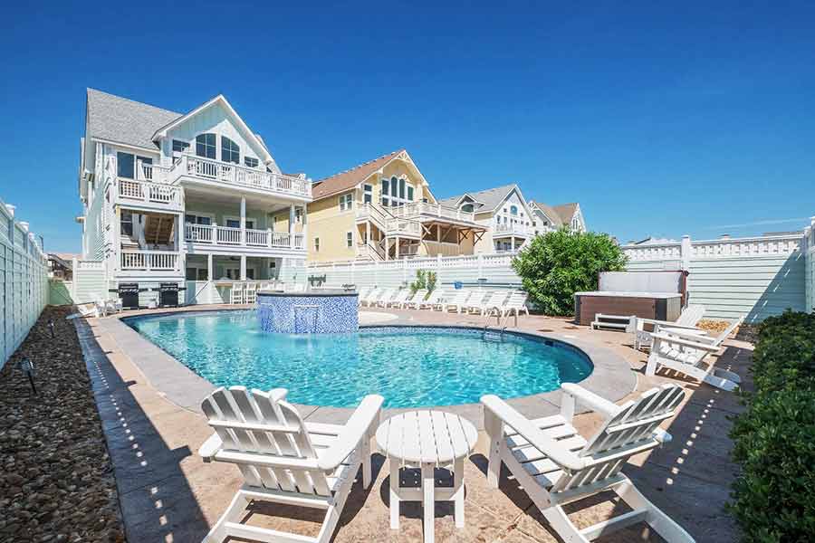vacation home with private pool