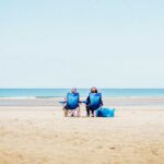 people on the beach for main image in a blog about saving money on an obx vacation