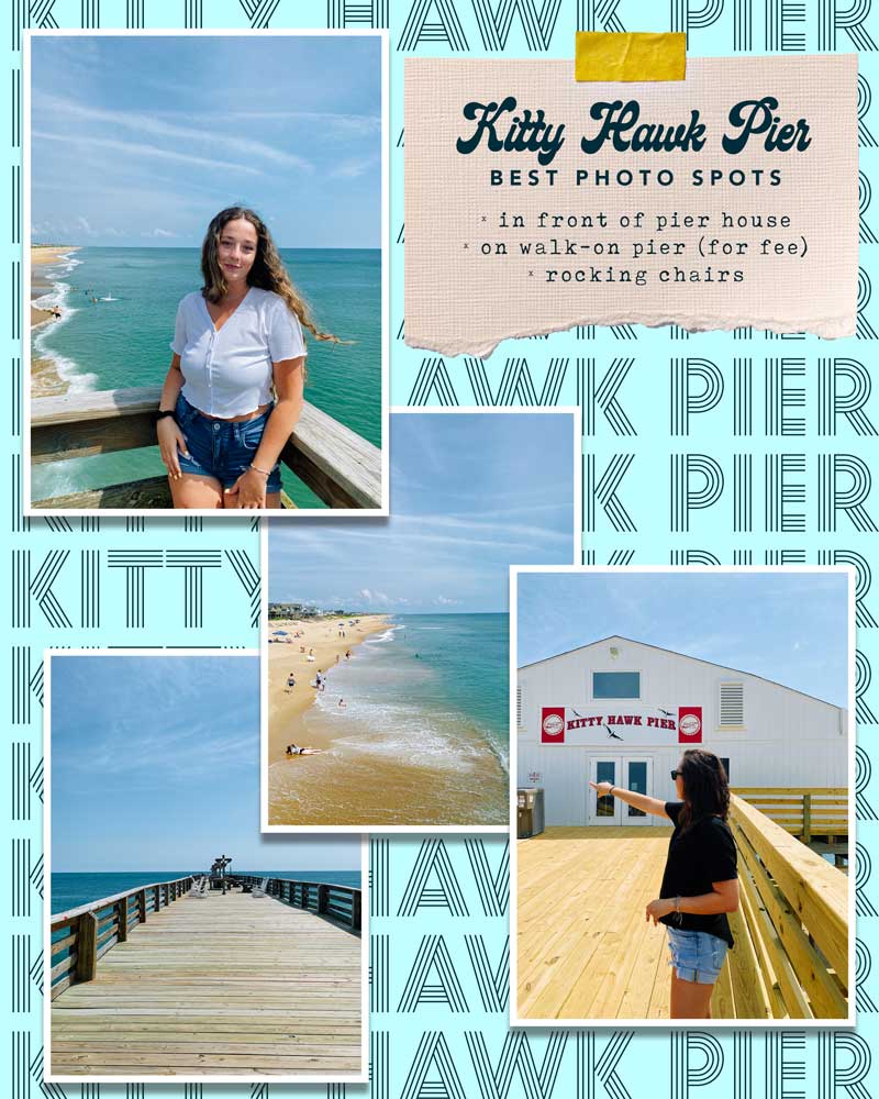 Outer Banks Instagram spots in Kitty Hawk