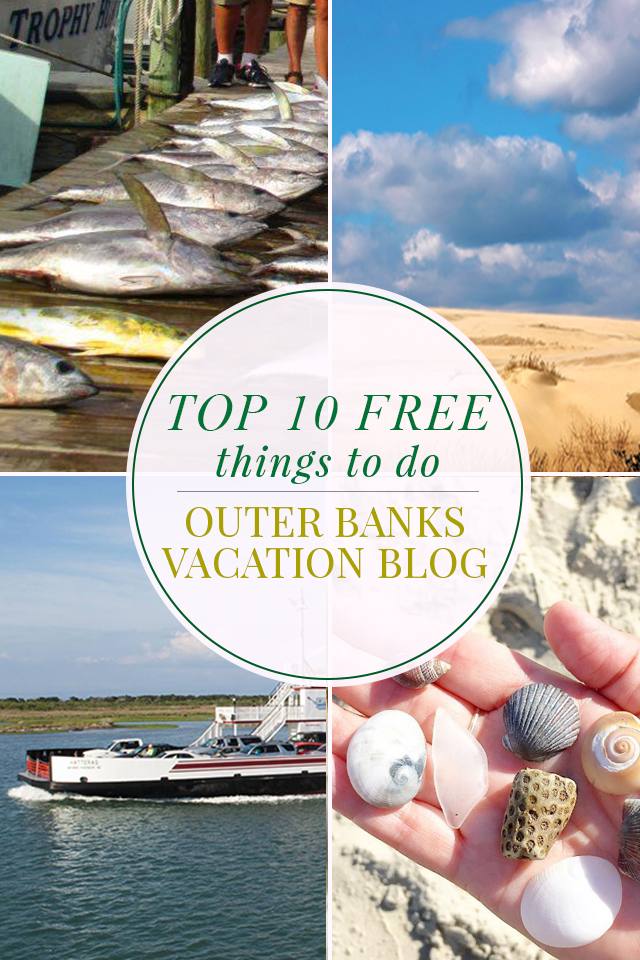 Top 10 free things to do on the Outer Banks of North Carolina. 