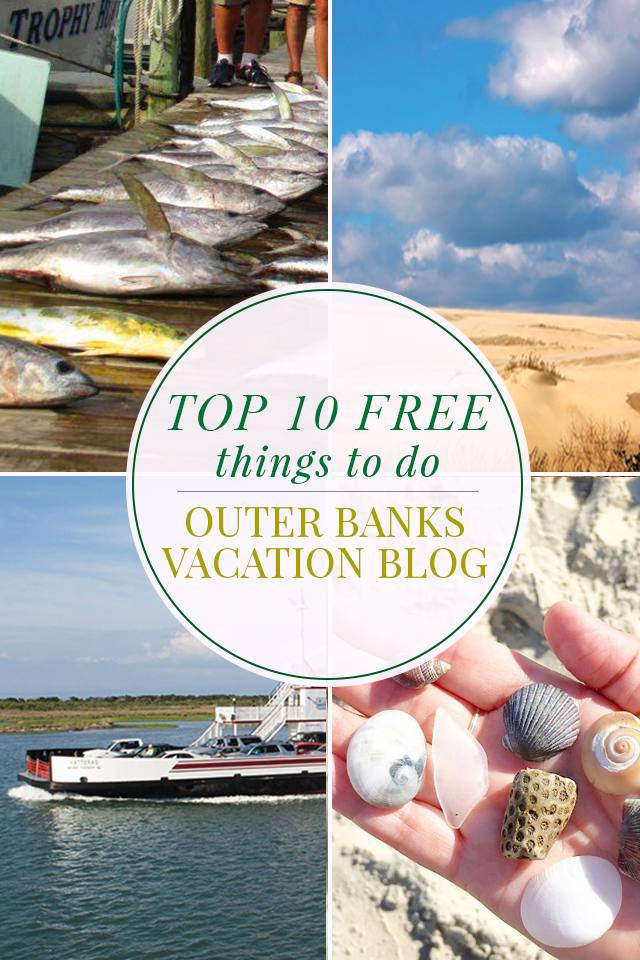 Top 10 free things to do on the Outer Banks of North Carolina.
