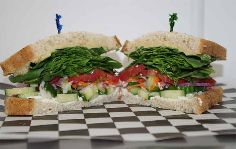 Vegetarian friendly sandwich OBX North Carolin
