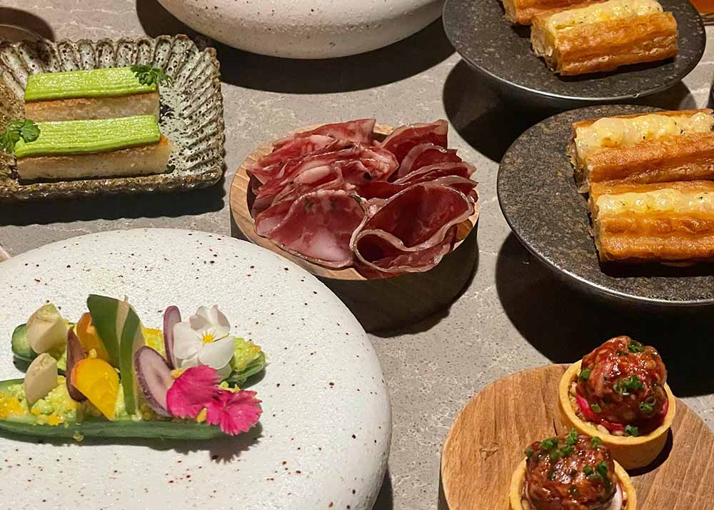 multi course meals at taste of the beach