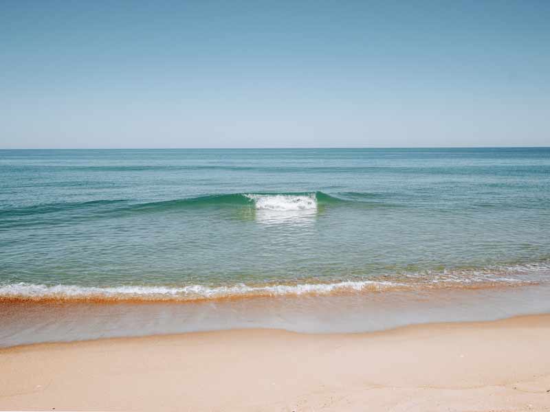 Taking a break from remote learning on the Outer Banks means heading to the beach to clear your mind!