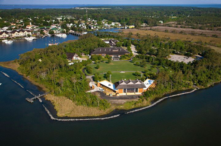 Roanoke Island Festival Park is home to the history of the colony before the Lost Colony. 