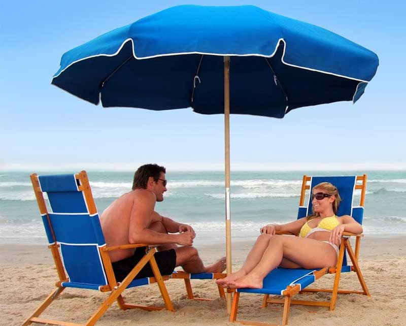 Don't want to haul a beach umbrella with you to the Outer Banks? Don't worry, you can rent one for the week with Ocean Atlantic Rentals.