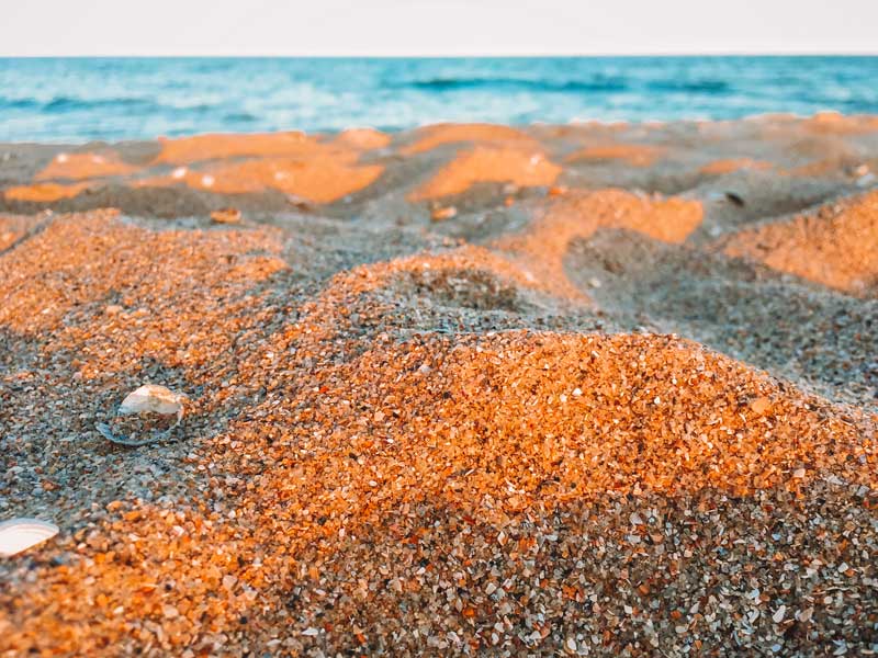 Don't make the mistake of walking on hot sand on the OBX. 