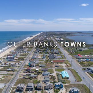 The towns that make up the OBX