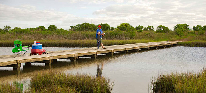 Soundside fishing is made easy while staying at a soundfront or soundside OBX rental.