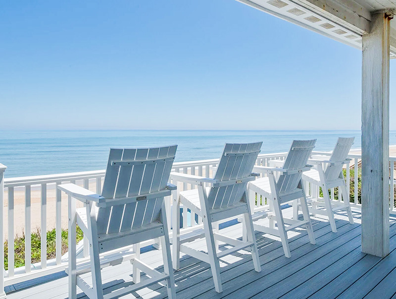 Top safety checks at Outer Banks rentals include making sure decking is safe and sound. 